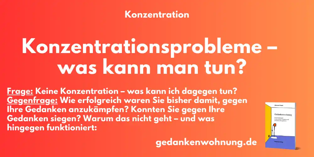 Konzentrationsprobleme